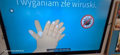 Uczymy się wierszyka - instrukcji prawidłowego mycia rąk