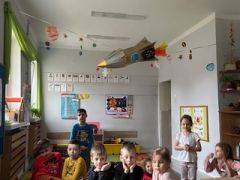 Rakieta przygotowana do lotu